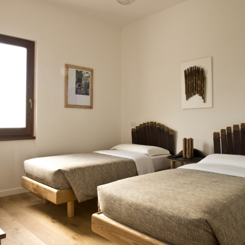Stanza Doppia con letti singoli - Camere Agriturismo Cincinnato