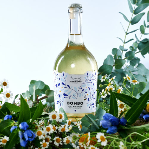 Bombo, vino rifermentato biologico di cincinnato